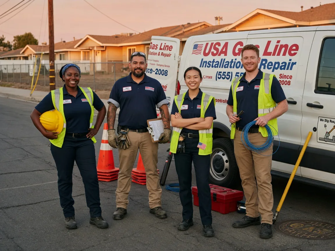 Gas Line Installation company in Prospect, PA